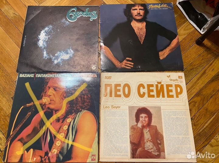 Разные исполнители зарубежные на виниле