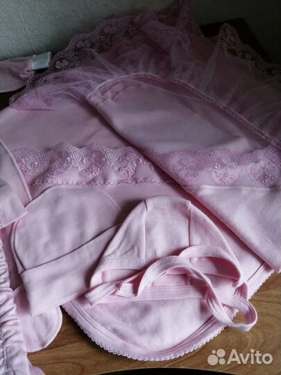 Летний конверт для выписки для девочки