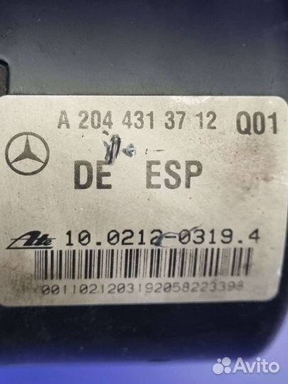 Блок ABS Mercedes-Benz C-Class W204 2044313712