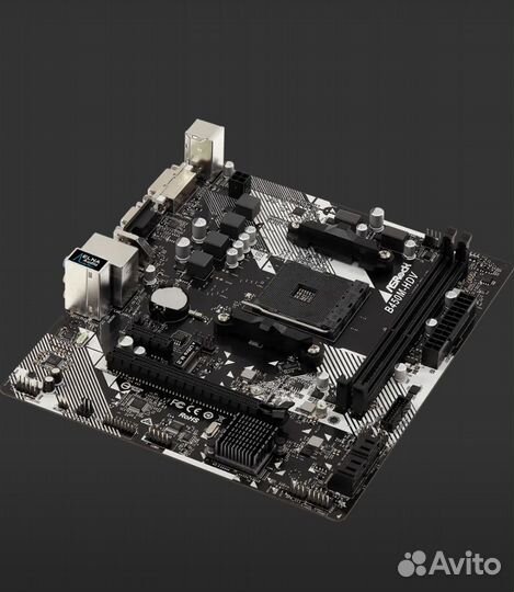 Материнская плата asrock b450m hdv r4.0