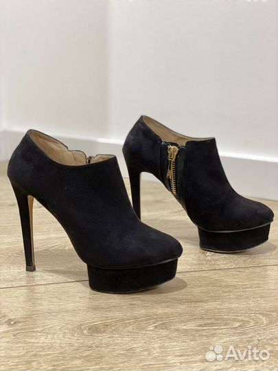 Черные Ботильоны Zara 39 размер