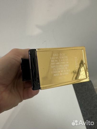 Туалетная вода carolina herrera bad boy