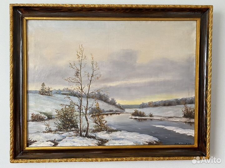 Картина художник Федосов Никита Петрович 1977г