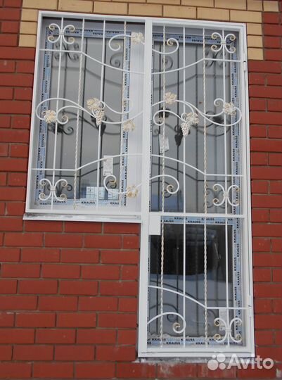 Изготовление металлических решеток на окна