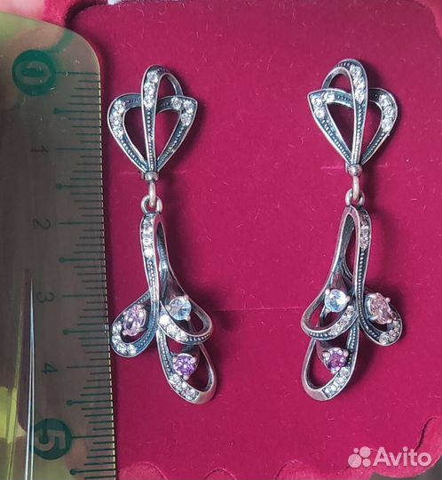 Серебряные серьги