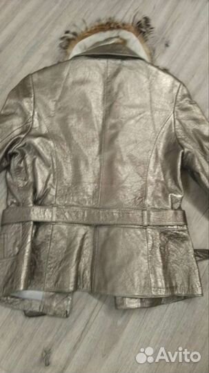 Куртка кожаная