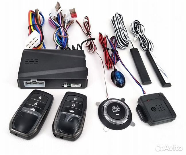 Кнопка старт-стоп с бесключевым доступом PKE №4