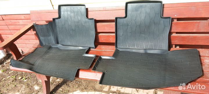 Коврики резиновые nissan x-trail t32