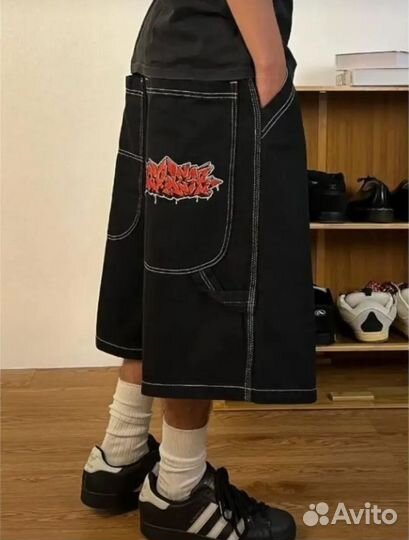 Шорты широкие y2k