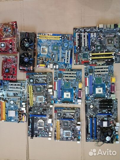 Комплектующие старых ретро компьютеров