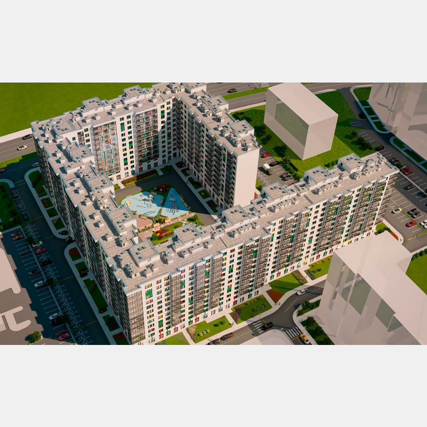 1-к. квартира, 35,2 м², 4/13 эт.