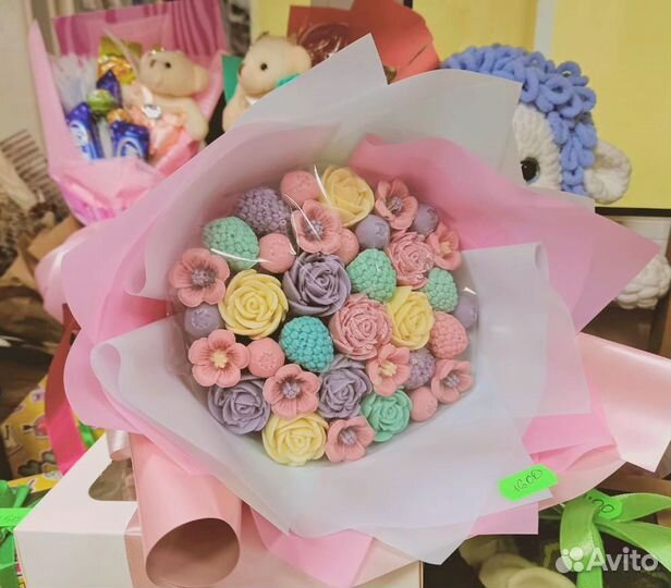 Съедобные букеты в наличии