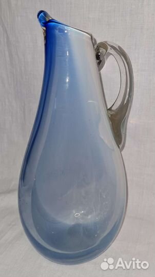 Кувшин Старинный Цветное стекло