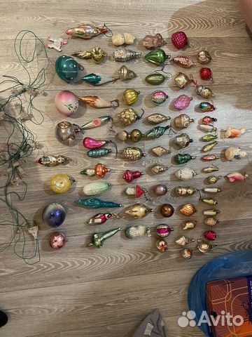 Елочные игрушки СССР