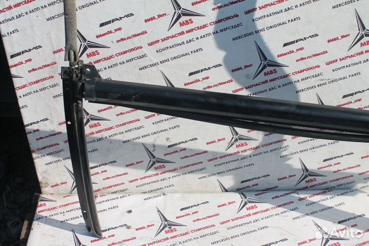 Шторка двери зад правая W221 Long Mercedes