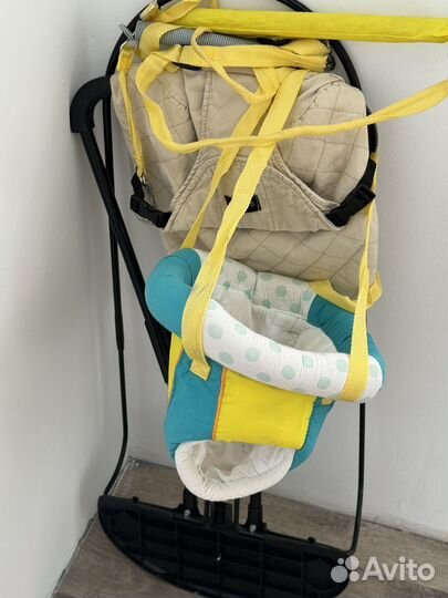 Шезлонг и прыгунки