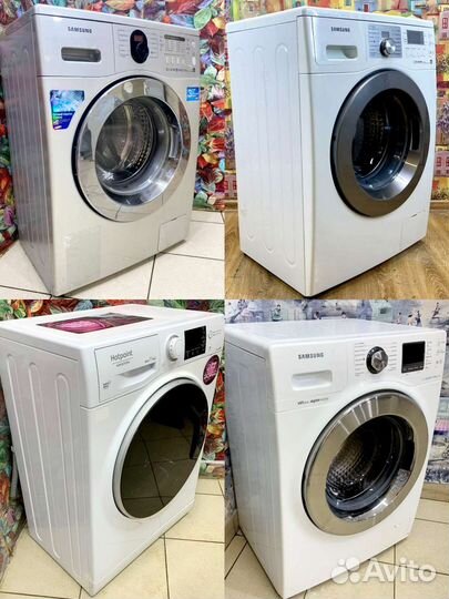 Стиральная машина б/у с гарантией год:Bosch, Lg
