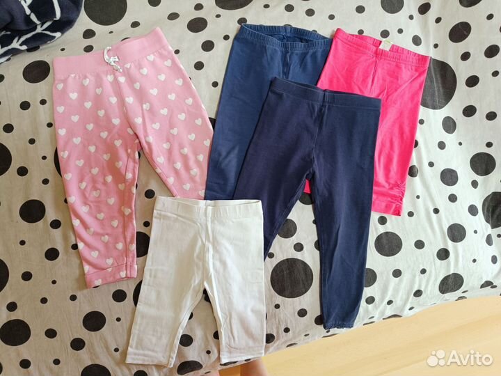 Большой пакет одежды для девочки