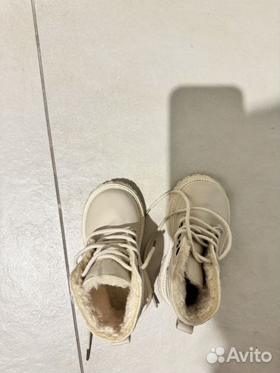 Ботинки демисезонные для девочки 21 размер