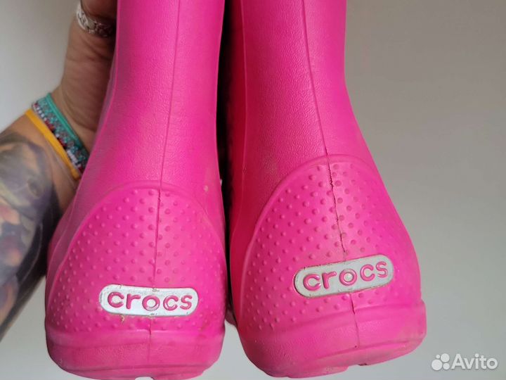 Резиновые сапоги crocs с12