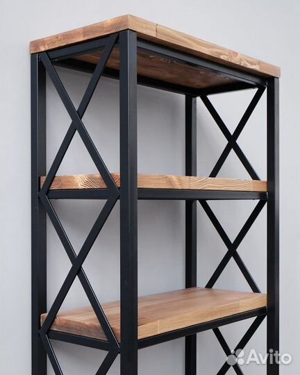 Стеллажи металлические лофт