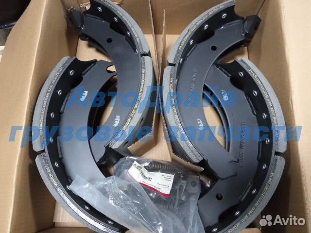 Колодки тормозные SAF с накладками 420х180 мм