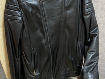 Кожаная куртка косуха мужская
