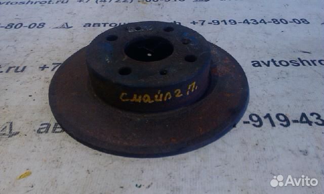 Диск тормозной не вентилируемый передний Lifan Sm