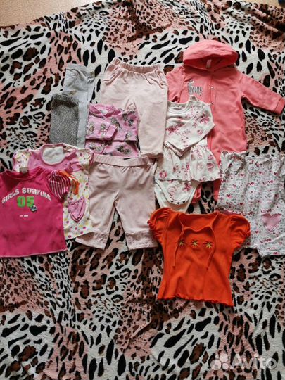 Вещи пакетом на девочку от 1 года до 2