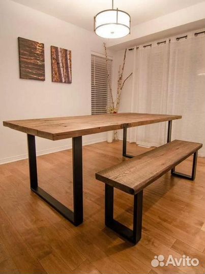 Столы в стиле лофт