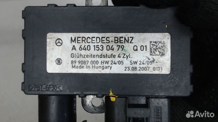 Реле накала Mercedes A W169, 2006