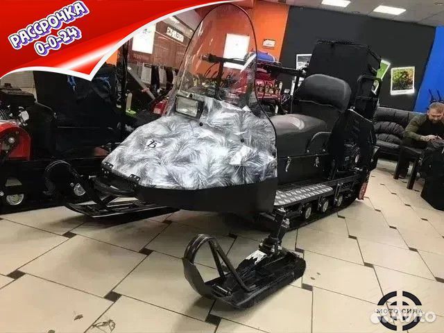 Миниснегоход Бурлак М Егерь Стандарт 17 л.с