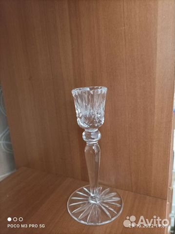 Подсвечник хрустальный Богемия