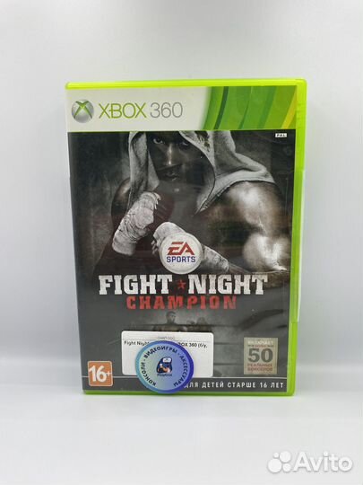 Fight Night Champion xbox 360 (б/у, англ.)