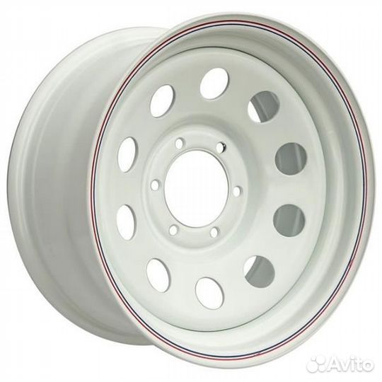 Off-Road-Wheels White : 8x16 6*139,7 Et:-19 Dia:110,1 W