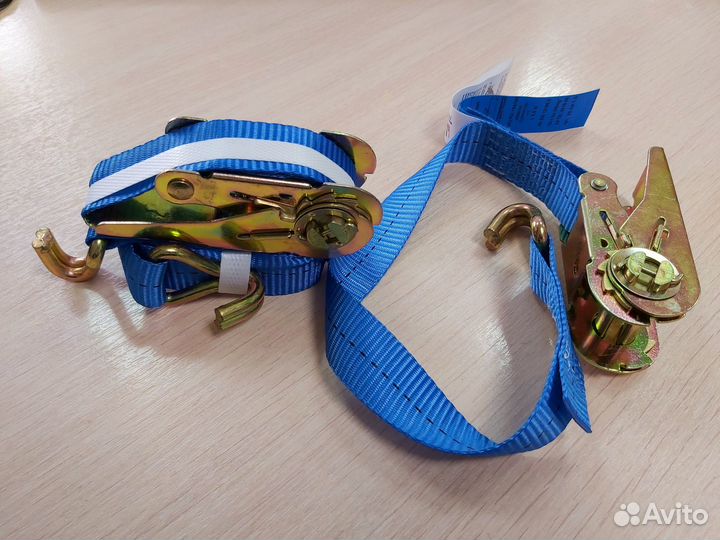 Стяжной ремень для прицепа, нагрузка 0,4/0,8т, L