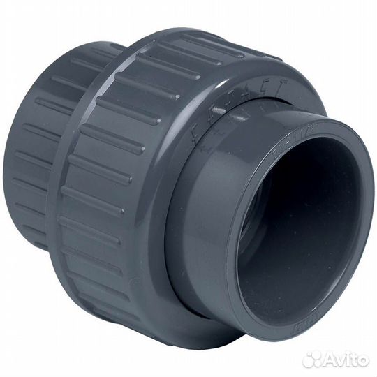Муфта разборная c уплотнением epdm effast d75 мм
