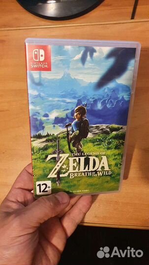 Продаю zelda breath of the wild для switch
