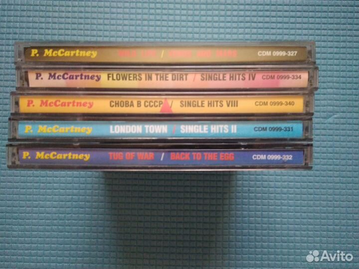 Paul McCartney 5 cd лицензия CDM