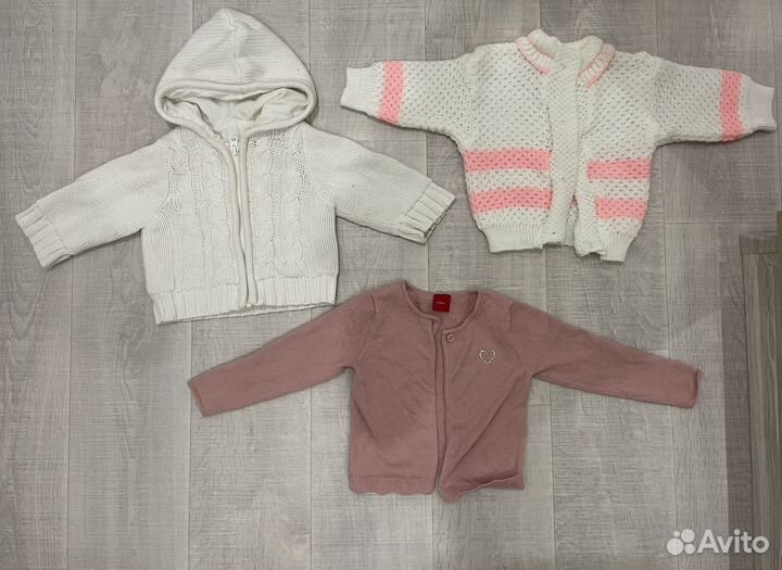 Детские вещи пакетом на девочку 68 74