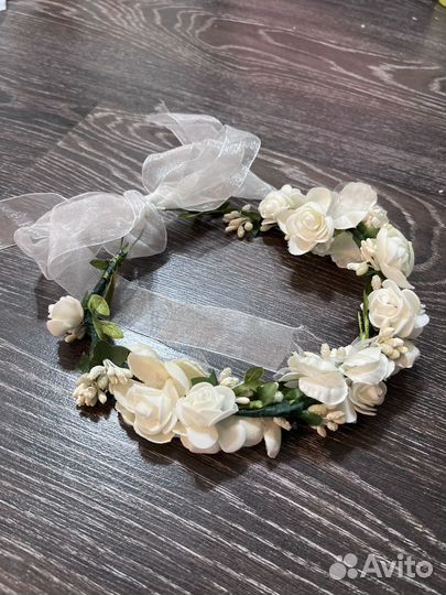Ободок для волос ручной работы