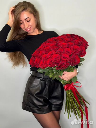 Розы / букет из 101 розы / букет из 51 розы