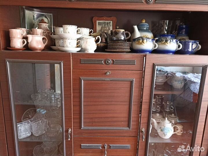 Винтажная посуда СССР фарфор, хрусталь, керамика