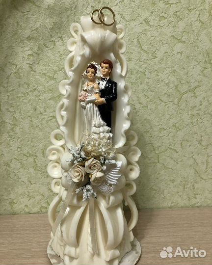 Свеча свадебная