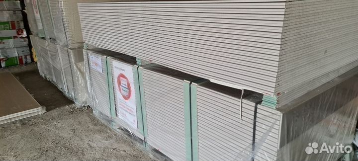 Гипсокартон knauf 9.5мм