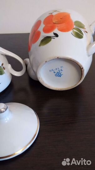 Заварочный чайник и сахарница Полонне СССР 60-70гг