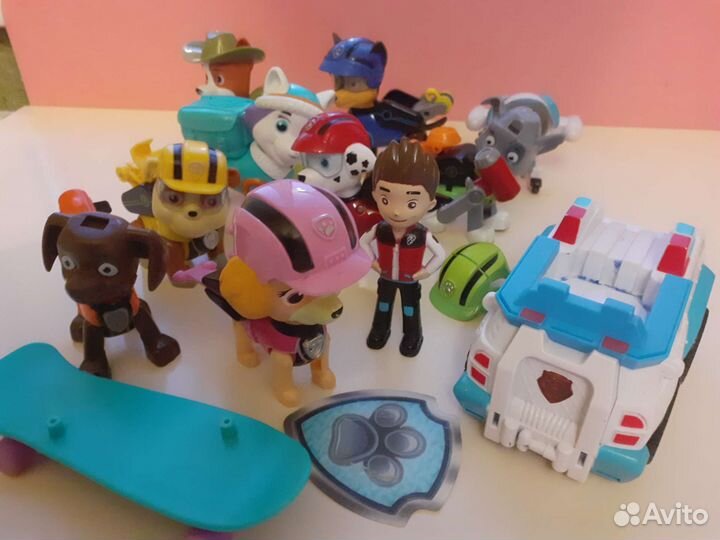 Игрушки щенячий патруль