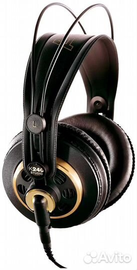 Наушники AKG K 240 Studio, mini jack 3.5 mm, черный