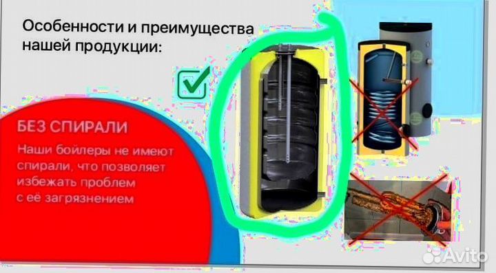 Бойлер косвенного нагрева 150 литров аналог ACV А4