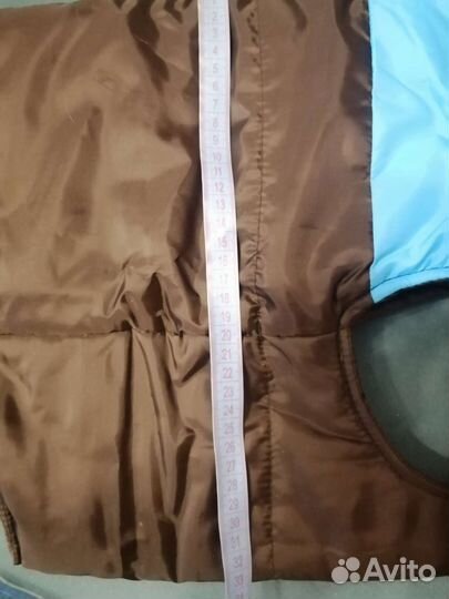 Жилет утеплённый на собаку новый